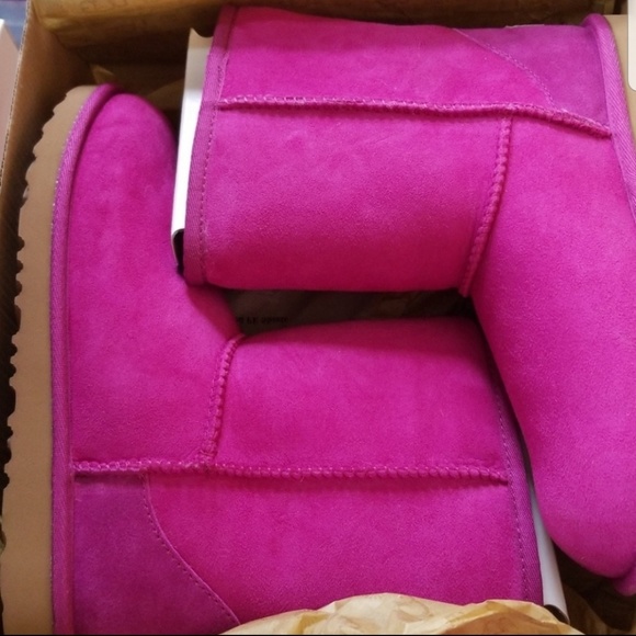 UGG K Classic II 1017703K MTRS Magenta Rose Boot - Picture 2 of 8